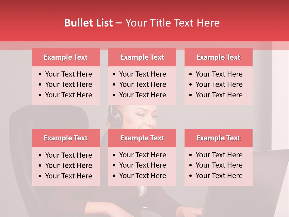 Elderly Senior Woman PowerPoint Template