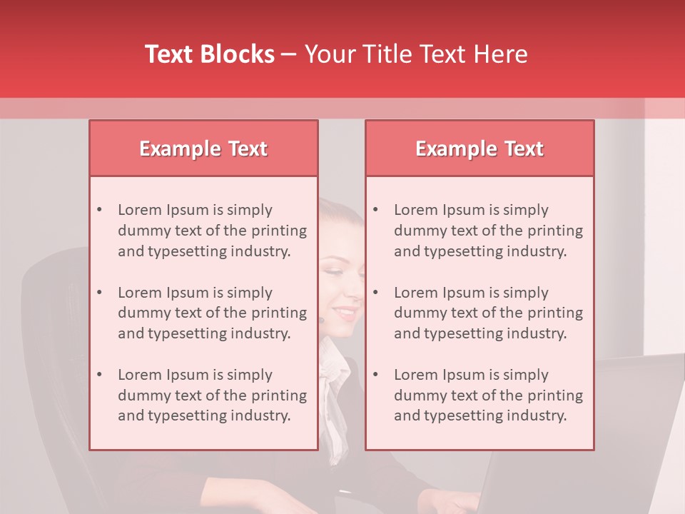 Elderly Senior Woman PowerPoint Template