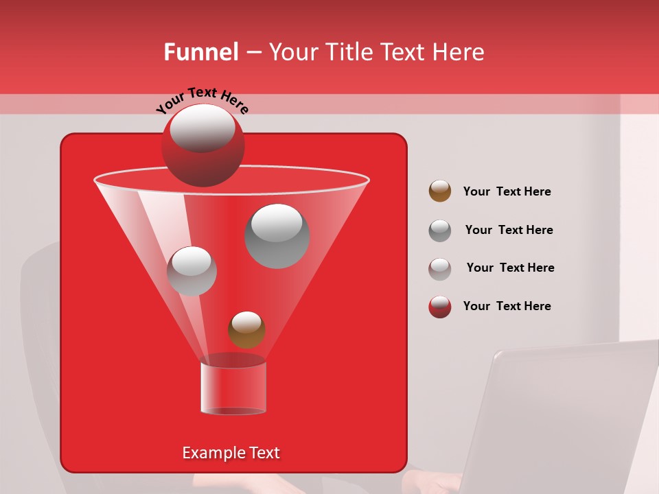 Elderly Senior Woman PowerPoint Template