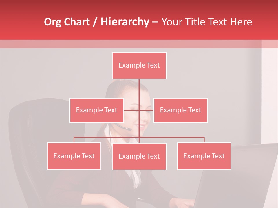 Elderly Senior Woman PowerPoint Template