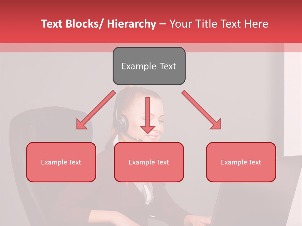 Elderly Senior Woman PowerPoint Template
