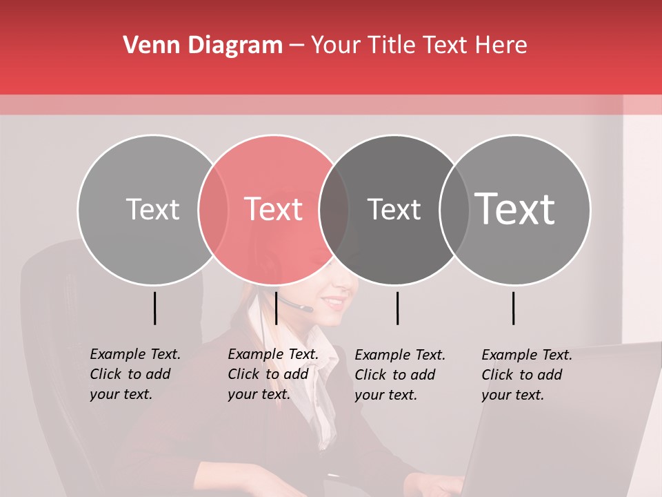 Elderly Senior Woman PowerPoint Template