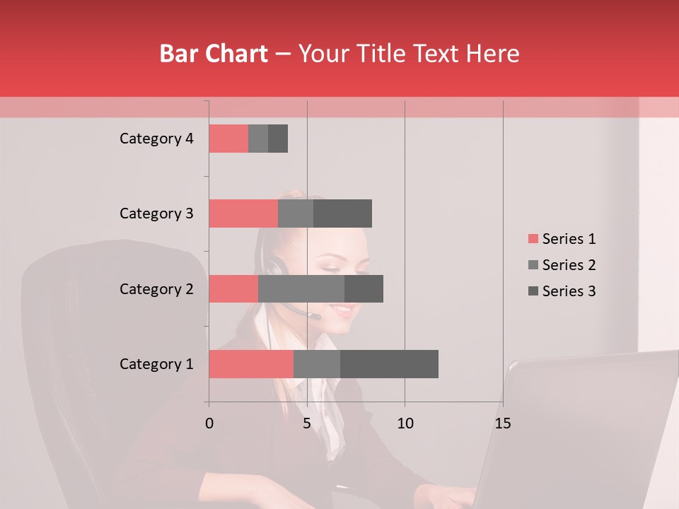Elderly Senior Woman PowerPoint Template