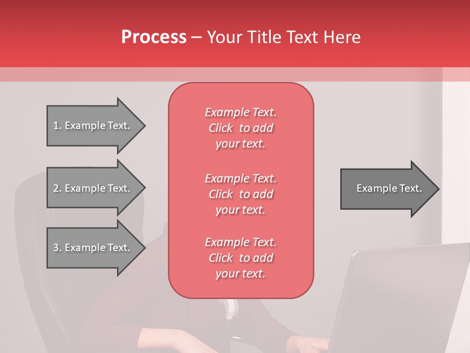 Elderly Senior Woman PowerPoint Template
