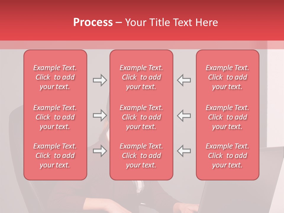 Elderly Senior Woman PowerPoint Template