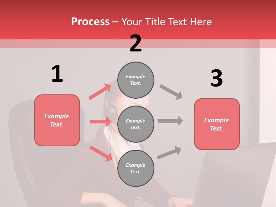 Elderly Senior Woman PowerPoint Template