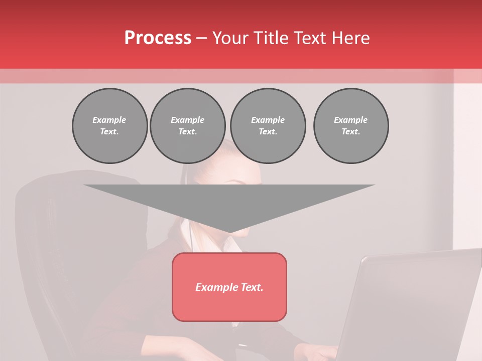 Elderly Senior Woman PowerPoint Template