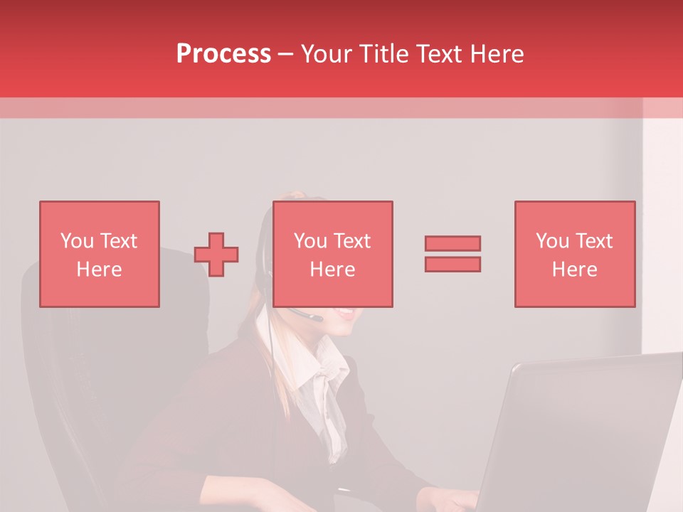 Elderly Senior Woman PowerPoint Template