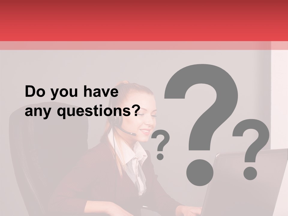 Elderly Senior Woman PowerPoint Template