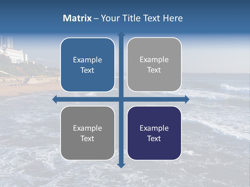 Sea Woman Ocean PowerPoint Template