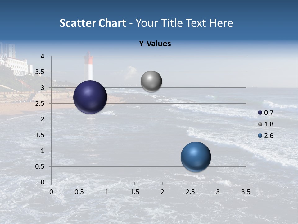 Sea Woman Ocean PowerPoint Template