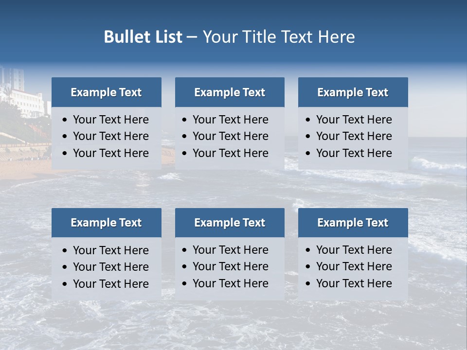 Sea Woman Ocean PowerPoint Template