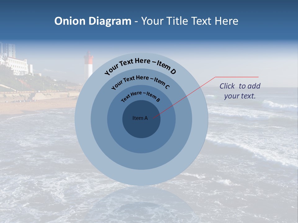 Sea Woman Ocean PowerPoint Template