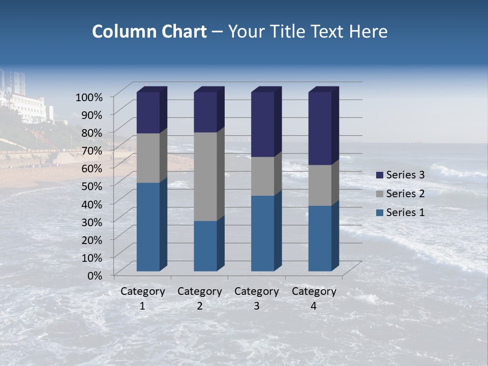 Sea Woman Ocean PowerPoint Template