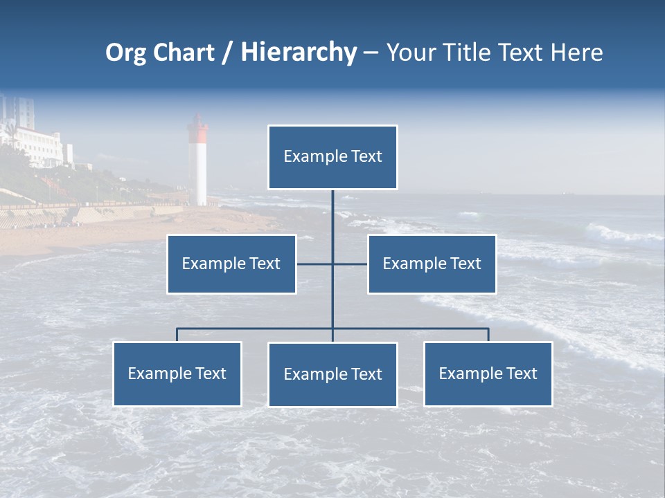 Sea Woman Ocean PowerPoint Template