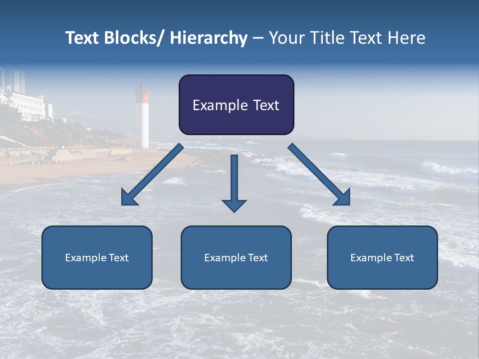 Sea Woman Ocean PowerPoint Template