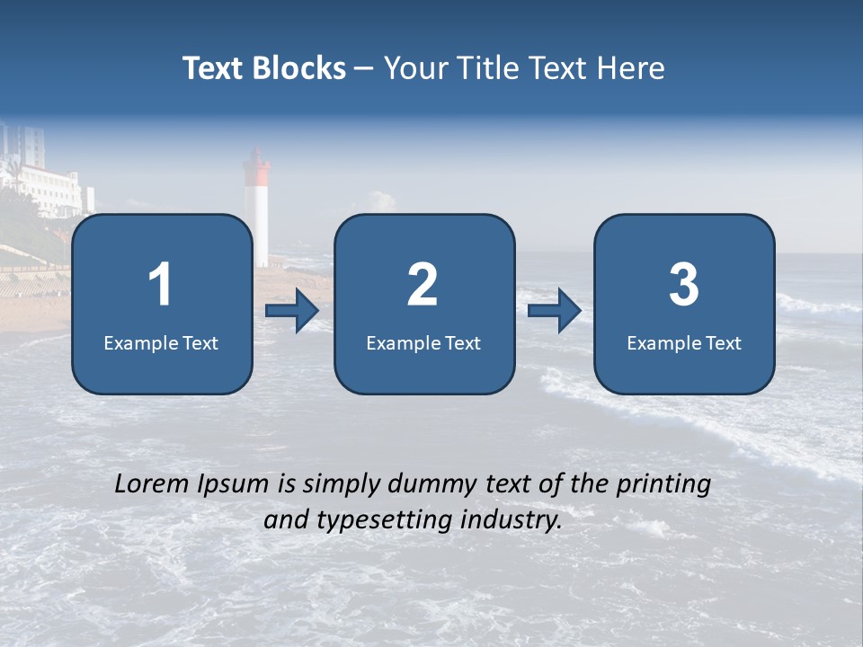 Sea Woman Ocean PowerPoint Template