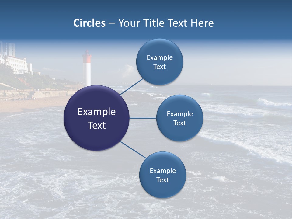 Sea Woman Ocean PowerPoint Template