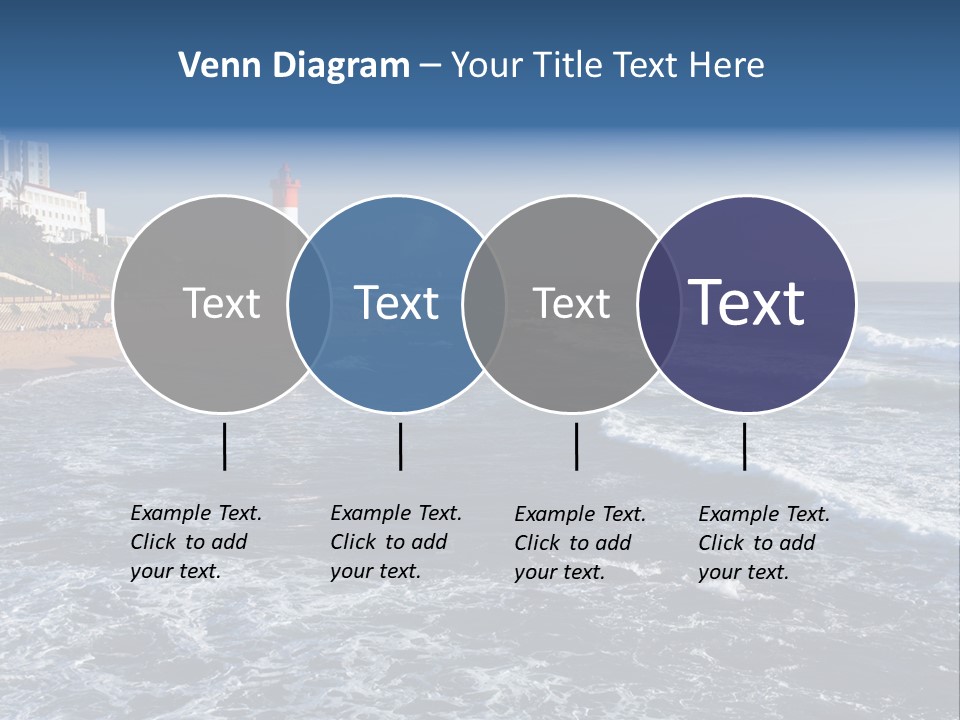 Sea Woman Ocean PowerPoint Template