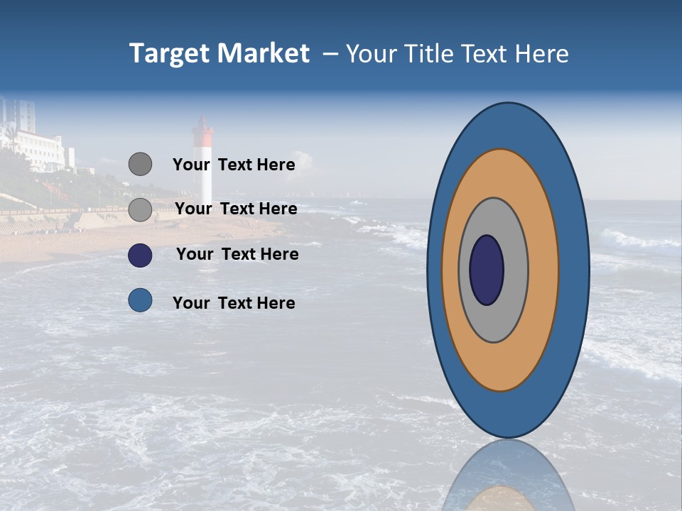 Sea Woman Ocean PowerPoint Template