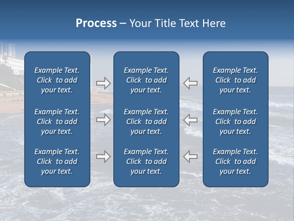 Sea Woman Ocean PowerPoint Template