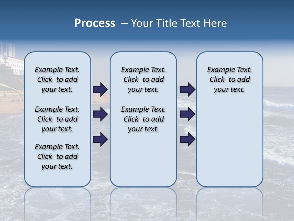 Sea Woman Ocean PowerPoint Template
