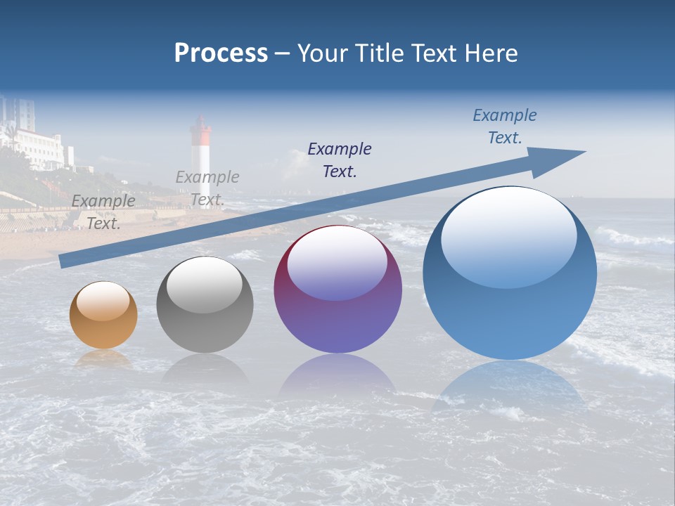 Sea Woman Ocean PowerPoint Template