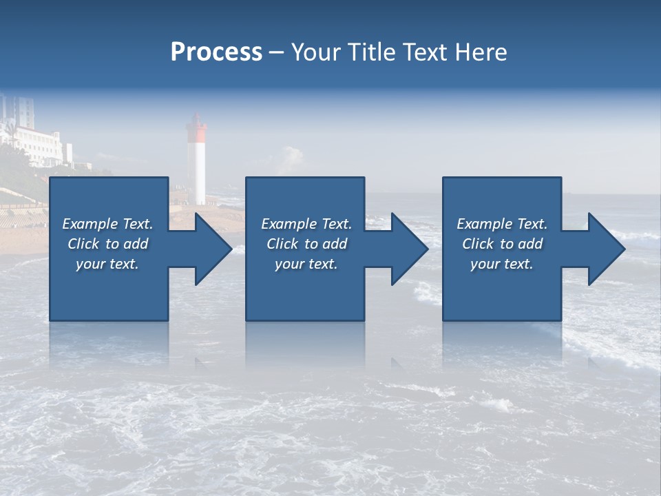 Sea Woman Ocean PowerPoint Template