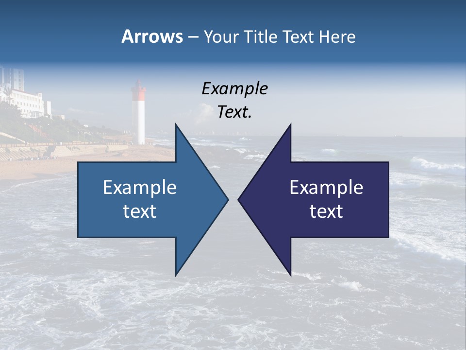 Sea Woman Ocean PowerPoint Template