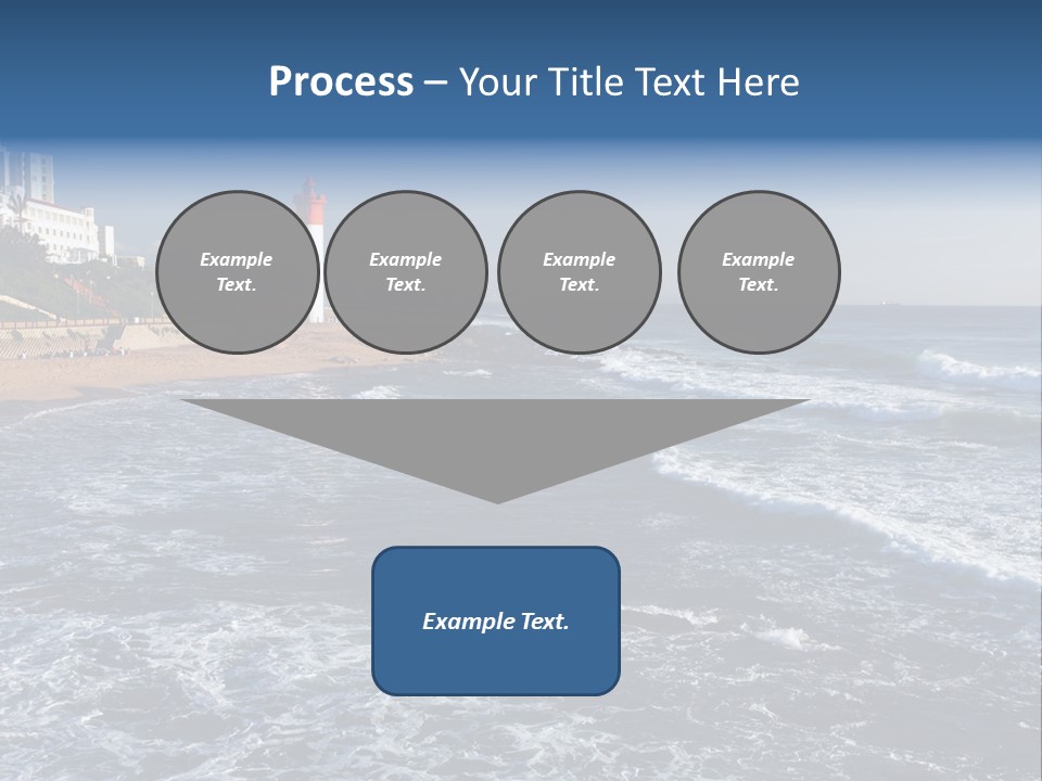 Sea Woman Ocean PowerPoint Template