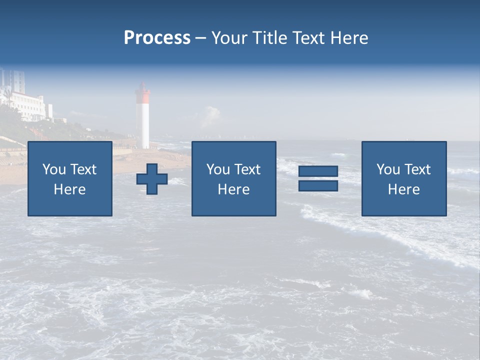 Sea Woman Ocean PowerPoint Template