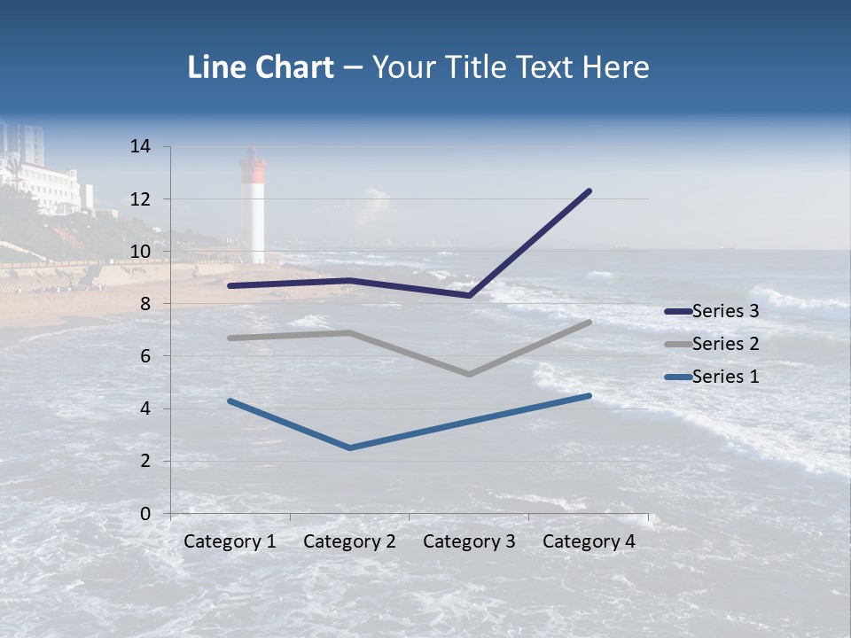 Sea Woman Ocean PowerPoint Template