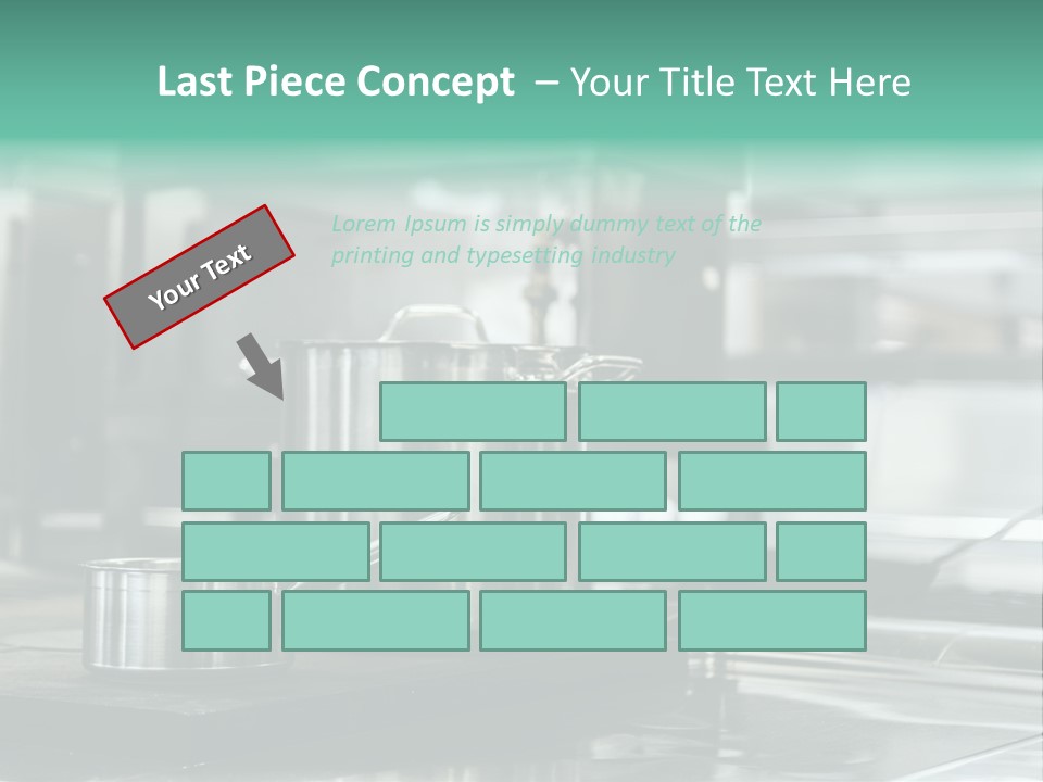 Sea Standing Sand PowerPoint Template