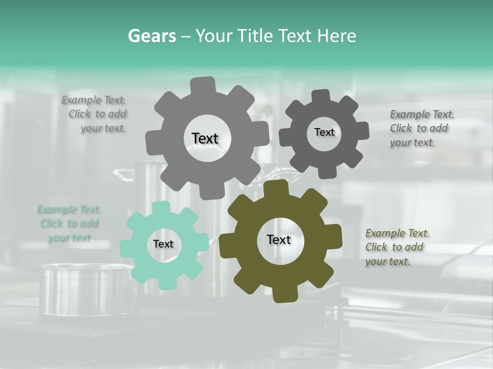 Sea Standing Sand PowerPoint Template