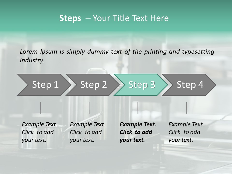 Sea Standing Sand PowerPoint Template