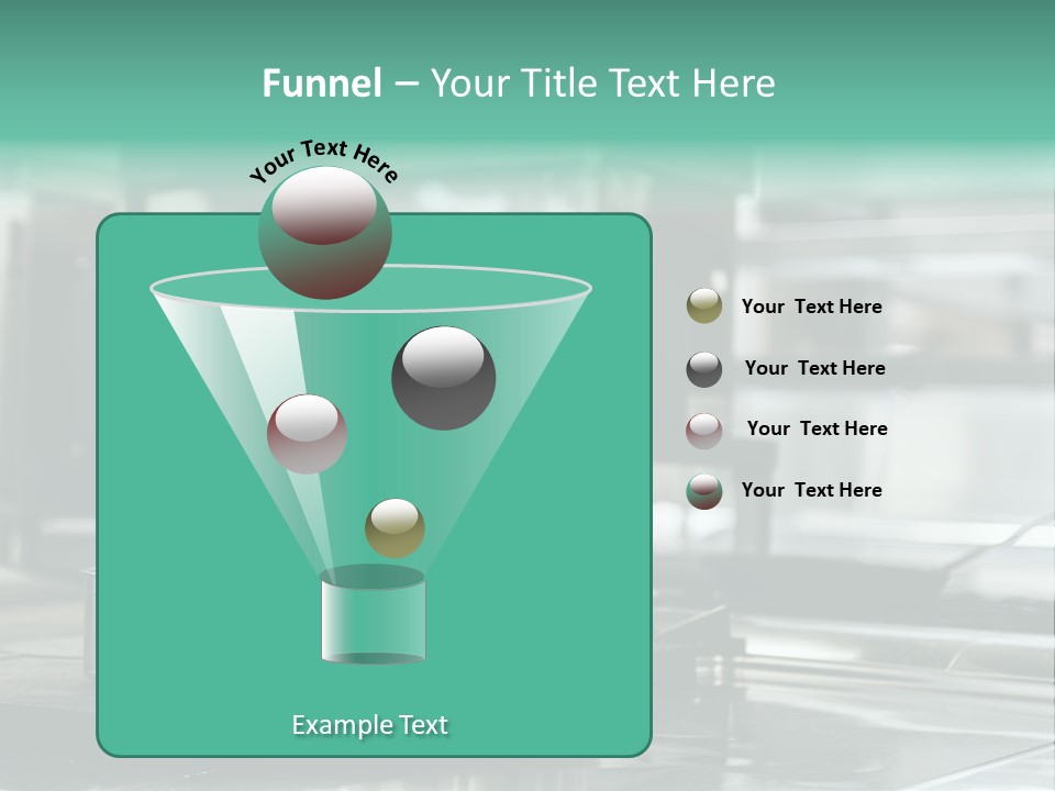 Sea Standing Sand PowerPoint Template
