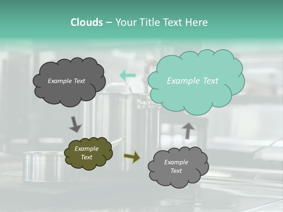 Sea Standing Sand PowerPoint Template