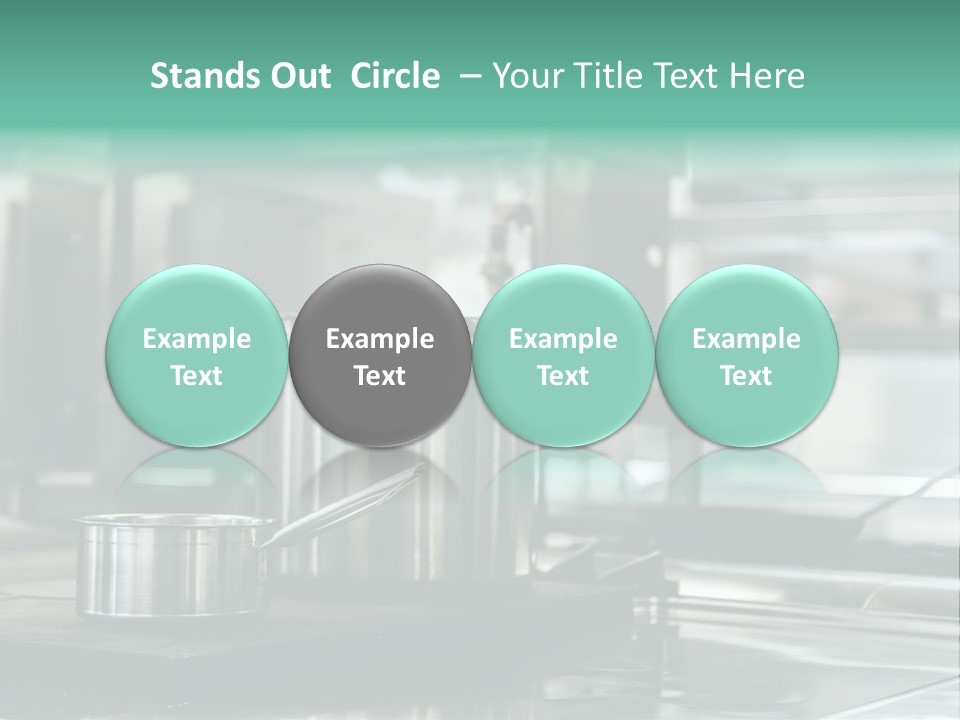 Sea Standing Sand PowerPoint Template