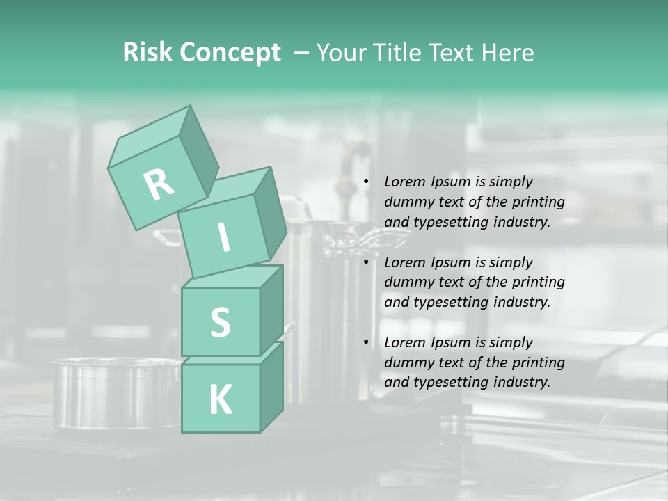 Sea Standing Sand PowerPoint Template