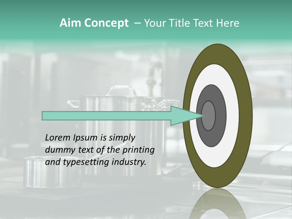 Sea Standing Sand PowerPoint Template