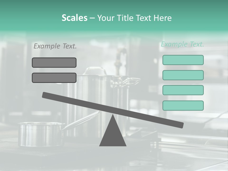Sea Standing Sand PowerPoint Template