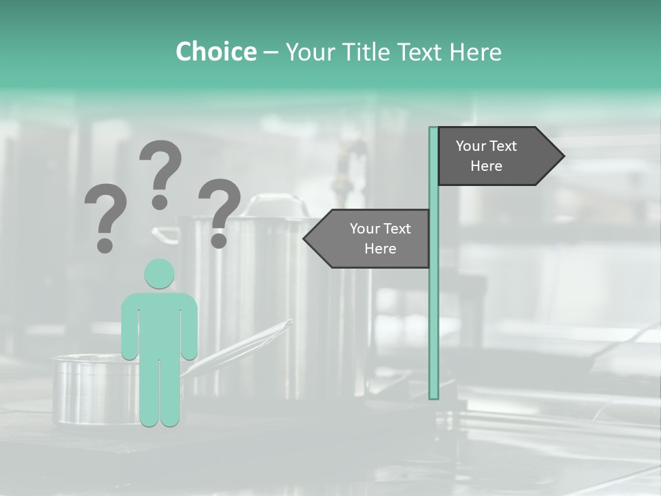 Sea Standing Sand PowerPoint Template