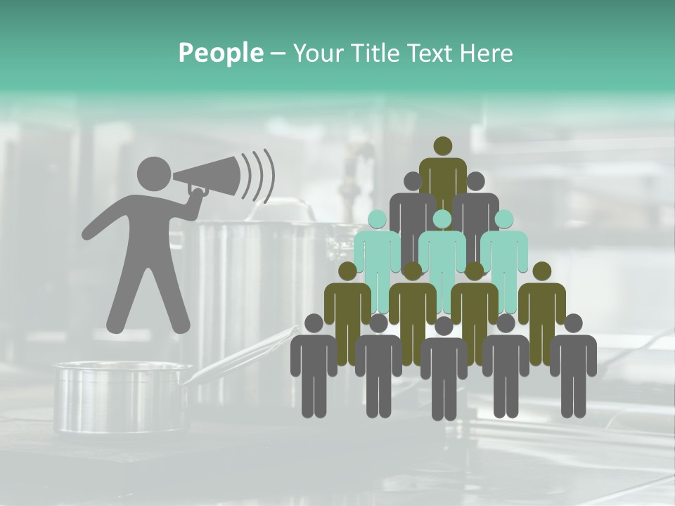 Sea Standing Sand PowerPoint Template