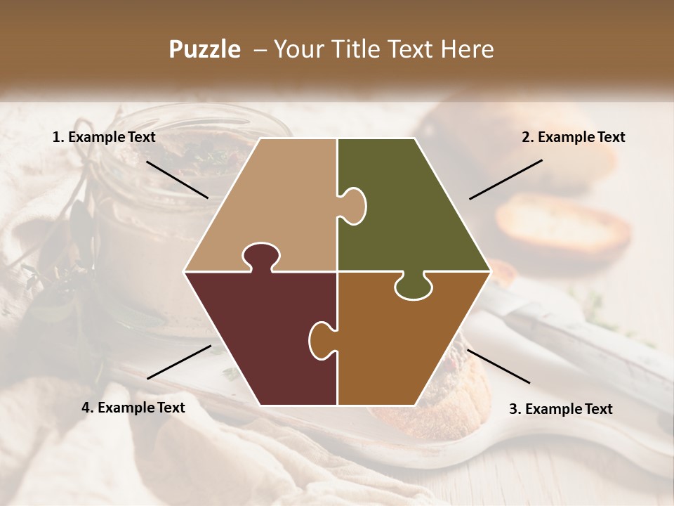 Woman Calm Sand PowerPoint Template