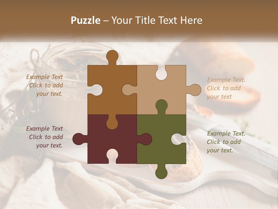 Woman Calm Sand PowerPoint Template