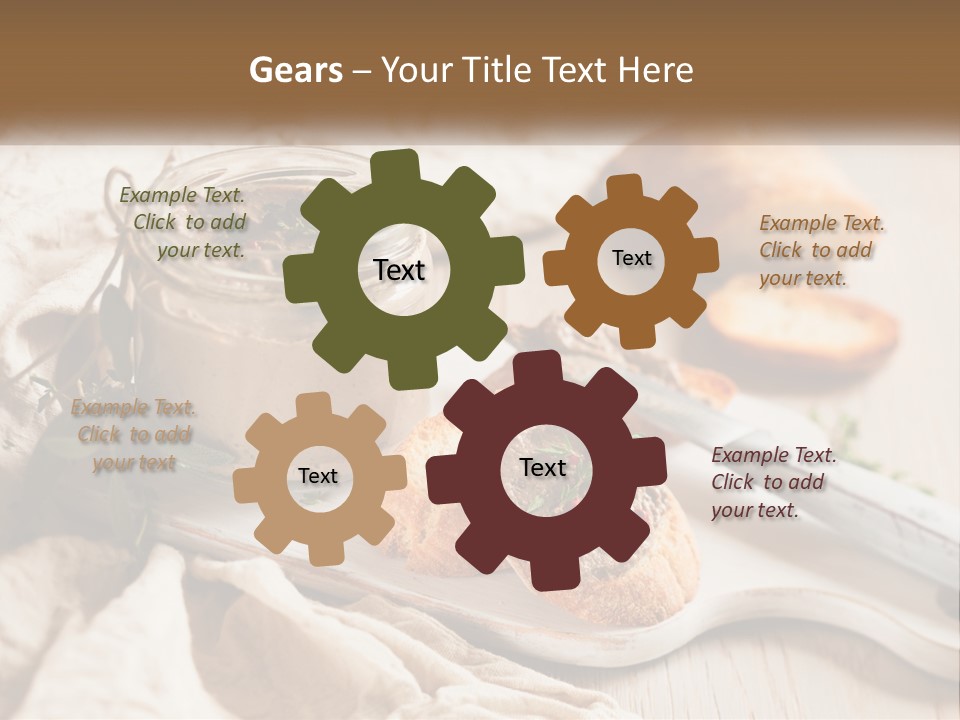 Woman Calm Sand PowerPoint Template