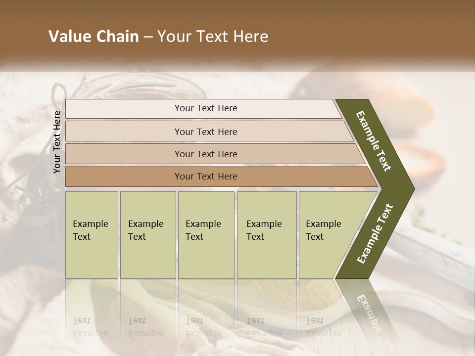 Woman Calm Sand PowerPoint Template