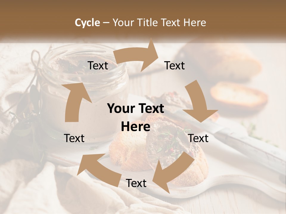 Woman Calm Sand PowerPoint Template