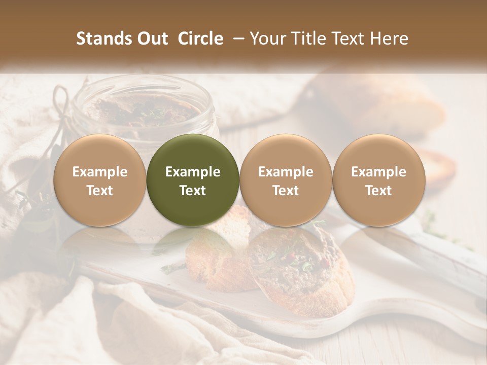 Woman Calm Sand PowerPoint Template