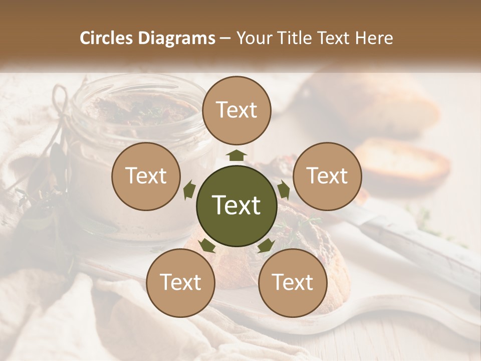 Woman Calm Sand PowerPoint Template